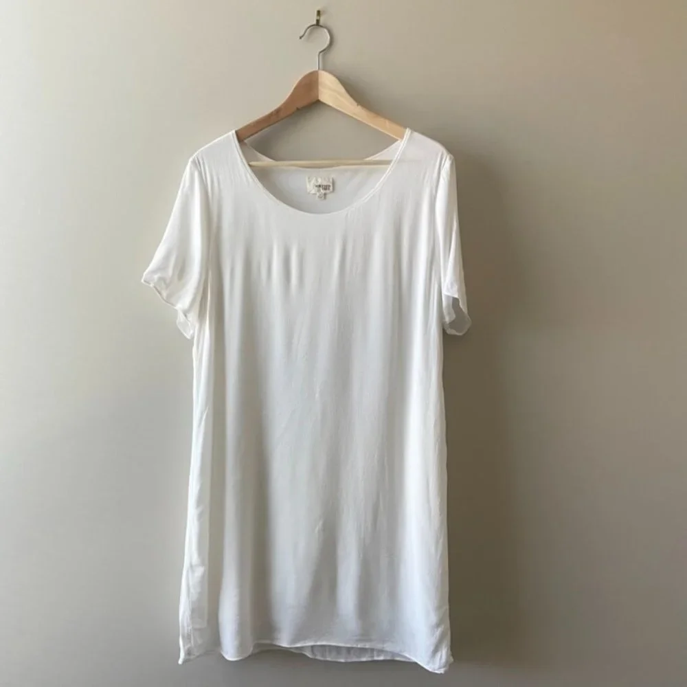 Wilfred Free | White Teigen Mini Dress - Picture 1 of 8